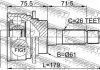 ШРУС FEBEST 0510-B25 (фото 2)