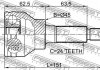 ШРУС FEBEST 0710-SX4R (фото 2)