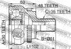 ШРУС FEBEST 1610-210A48 (фото 2)