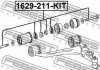 Болт FEBEST 1629-211-KIT (фото 2)