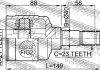 ШРУС ВНУТРЕННИЙ ЛЕВЫЙ 21X40X23 FORD FOCUS I (пр-во) FEBEST 2111-FOCLH (фото 2)