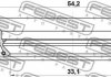 САЛЬНИК ПРИВОДУ 33.1X54.2X7.9X11.3 HONDA, ACURA (вир-во) FEBEST 95HAY-35540811R (фото 2)