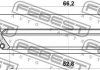 Сальник FEBEST 95HDS-54660710X (фото 2)