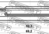Сальник FEBEST 95TBS-54690710X (фото 2)