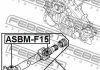 Хрестовина валу кард. BMW (вир-во) FEBEST ASBM-F15 (фото 2)