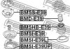 Проставка пружины BMW передней нижняя (пр-во) FEBEST BMSI-E39L (фото 2)