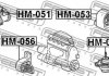 Опора двигуна / КПП FEBEST HM-070 (фото 2)
