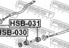 Втулка торсіона FEBEST HSB-031 (фото 2)