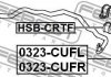 Втулка стабілізатора FEBEST HSB-CRTF (фото 2)