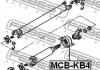 Підшипник підвісний MITSUBISHI L200 (вир-во) FEBEST MCB-KB4 (фото 2)