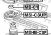 Проставка пружины верх. MITSUBISHI (пр-во) FEBEST MSI-CSUP (фото 2)