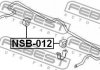 Втулка стабілізатора FEBEST NSB-012 (фото 2)