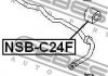 Втулка стабілізатора FEBEST NSB-C24F (фото 2)