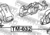 Опора двигуна / КПП FEBEST TM-032 (фото 2)