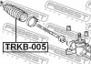 Пильовик рульової рейки FEBEST TRKB-005 (фото 2)