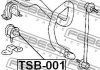 Втулка стабілізатора FEBEST TSB-001 (фото 2)