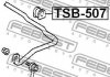 Втулка стабілізатора FEBEST TSB-507 (фото 2)