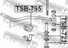 Втулка стабілізатора FEBEST TSB-723 (фото 2)