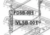Втулка кріплення радіатора FEBEST VLSB-001 (фото 2)