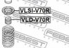 Прокладка пружини підвіски FEBEST VLSI-V70R (фото 2)