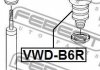 Відбійник амортизатора FEBEST VWD-B6R (фото 2)