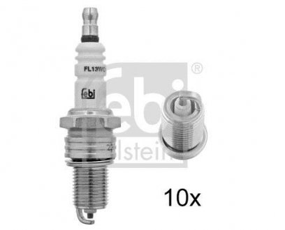 Свічка запалювання VW T4/T3/Passat/LT (28-35)/Golf II/III/Caddy 0.9-2.5 65- FEBI BILSTEIN 13447 (фото 1)