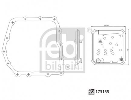 Фільтр АКПП Chrysler Sebring/Voyager 95-12 FEBI BILSTEIN 173135 (фото 1)