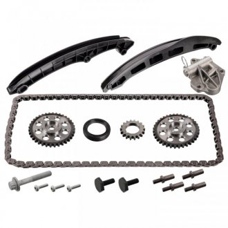 Комплект ланцюга ГРМ Seat Ibiza IV/Toledo IV 1.2 08-15/Skoda Fabia/Rapid 1.2 07-14 (z=130) FEBI BILSTEIN 174469 (фото 1)