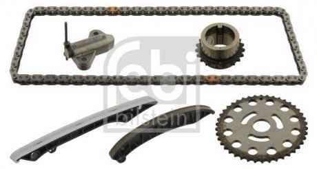 Комплект ланцюга ГРМ Renault Master 2.3DCi 10- (ланцюг, натяжник, шестерня) FEBI BILSTEIN 37999 (фото 1)