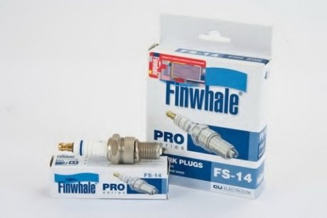 Свічка запалювання серія PRO ВАЗ 2108-2115, 1117-1119 8 клап. 21214 (вир-во) Finwhale FS14 (фото 1)