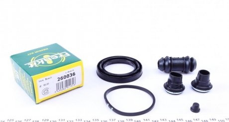Ремкомплект супорта (переднього) MB Vito (W638) 96-03 (d=60mm) (Bendix-Bosch) FRENKIT 260036 (фото 1)
