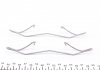 Планка супорта (переднього) прижимна (к-кт) Citroen Berlingo/Peugeot Partner 1.6 HDi 01- (Ate) FRENKIT 901180 (фото 2)