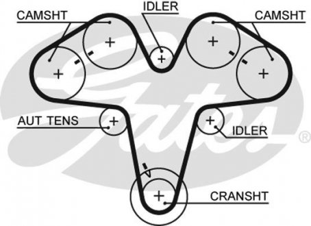 Ремень Gates 5476XS