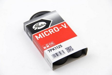 Поликлиновые ремни Micro-V (Пр-во) Gates 7PK1125 (фото 1)