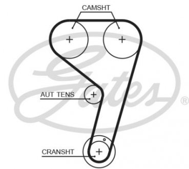 Ремень ГРМ Gates T354HOB