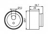 Ролик натяжной ремня ГРМ CITROEN JUMPER 94-/PEUGEOT 306/406 95-04 (пр-во) GMB GT50510 (фото 4)