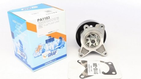 Помпа води Renault Laguna III/Megane III/Scenic III/Nissan X-Trail/Qashqai 2.0 16V 07- (R/B)(8 лоп) GRAF PA1183 (фото 1)