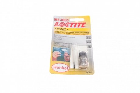 LOCTITE MR 3863 2G EN/DE (2g) клей для ремонту обогрева скла і контактов Henkel 1151364 (фото 1)