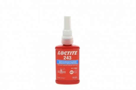 LOCTITE 243 BO 50ML Фіксатор різьби (синий) (середньої фіксації), макс. діаметр різьби М36 Henkel 1335863 (фото 1)