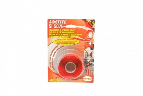 LOCTITE SI 5075 RD 4,27M Лента силіконова (-54/+260°C) (проч. 48 Н/мм) Henkel 1684617 (фото 1)