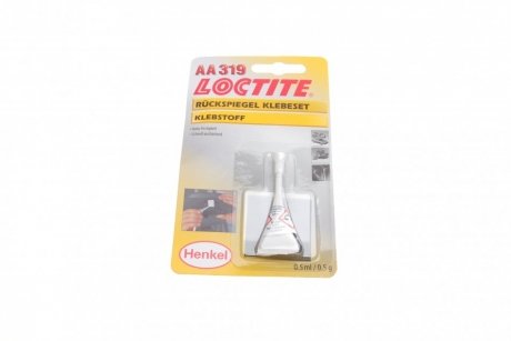 LOCTITE AA 319 KT0.5ML+1 MESH DE клей для дзеркал заднього виду Henkel 195908 (фото 1)