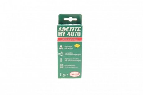 LOCTITE HY 4070 CR11G DB клей двохкомпонентний гібридний (10:1/висок. вязк./4 насадки) Henkel 2237457 (фото 1)