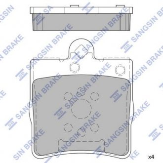 Тормозные колодки Hi-Q (SANGSIN) SP2208