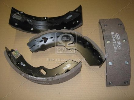 Колодки гальмівні задні барабанні HD250/350 -98/HD45/HD46/HD65/HD72/HD78 04- (вир-во) Hyundai/Kia/Mobis 5830545A53 (фото 1)