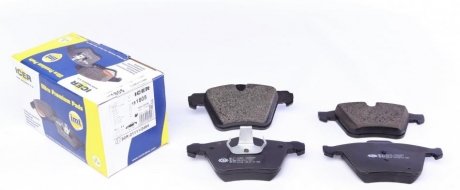 Колодки гальмівні (передние) Ford Galaxy/Mondeo IV/S-Max 07-15/Volvo S60/S80/V60/V70/XC70 06- ICER 181805 (фото 1)