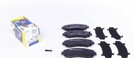 Колодки гальмівні (передние) Nissan Rogue 07-13/X-Trail/Infiniti Q50/Q60/QX50 13-/Renault Koleos 16- ICER 182202 (фото 1)