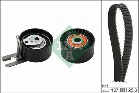 Комплект ГРМ Mazda 2/3 1.6 MZ-CD 04-15 INA 530 0632 10 (фото 1)