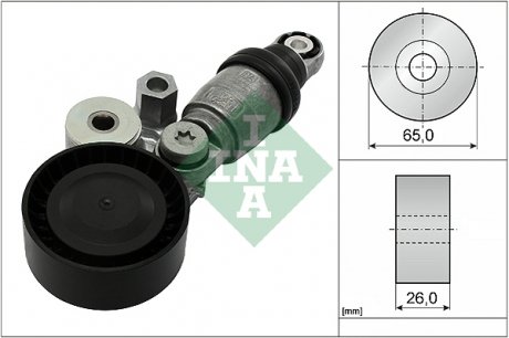 Натяжник ременя генератора Mazda 2/3/MX-5 1.5 13- INA 534 0342 10 (фото 1)