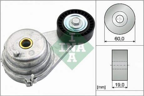 Натяжна планка поліклінового ременя MERCEDES-BENZ 132 200 00 70 (Вир-во) INA 534 0541 10 (фото 1)