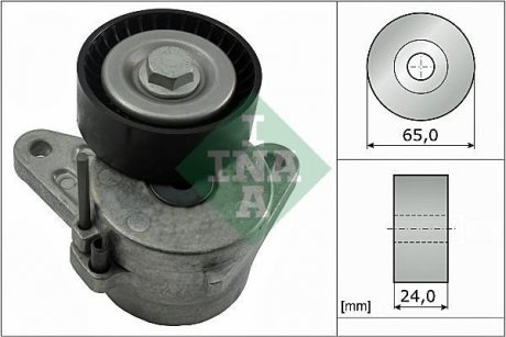 Натяжна планка поліклінового ременя SKODA SUPERB III (3V3) 2.0 TDI. 03/15 - (Вир-во) INA 534 0552 10 (фото 1)